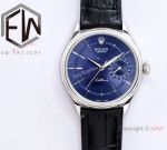  Swiss Grade Rolex Cellini Date 3165 Movement Watch Blue Dial 39mm